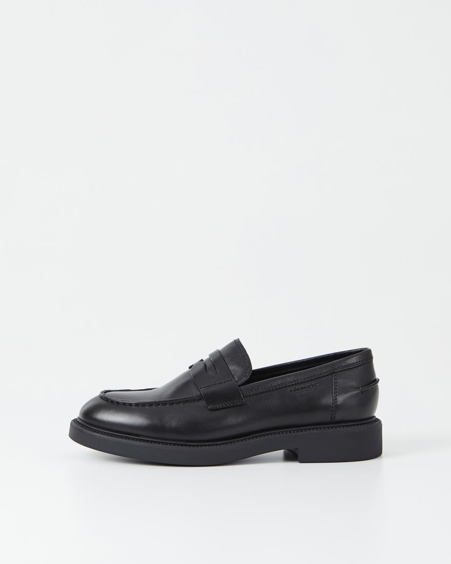 Alex w loafers Black, Leather