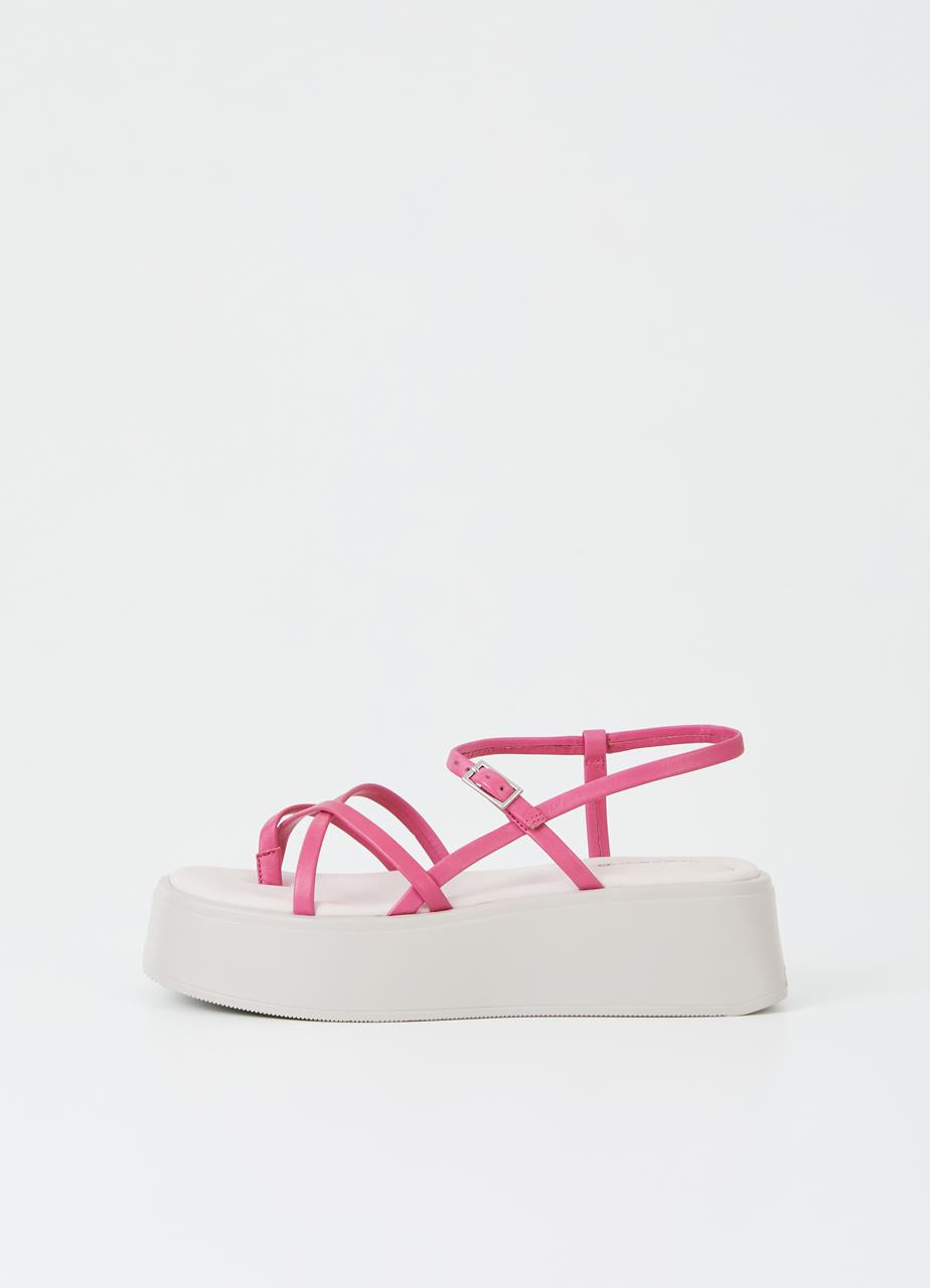 Courtney sandaler Pink læder