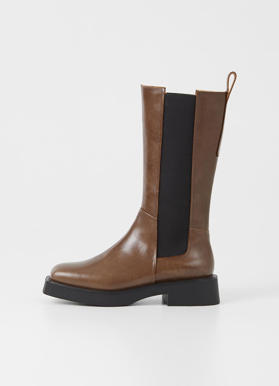 Carmen tall boots Brown leather