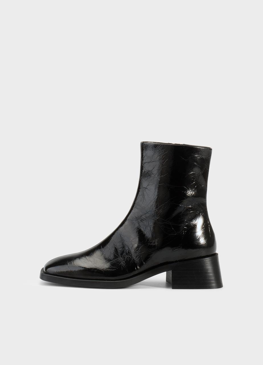 Blanca ankle boots BLACK PATENT LEATHER