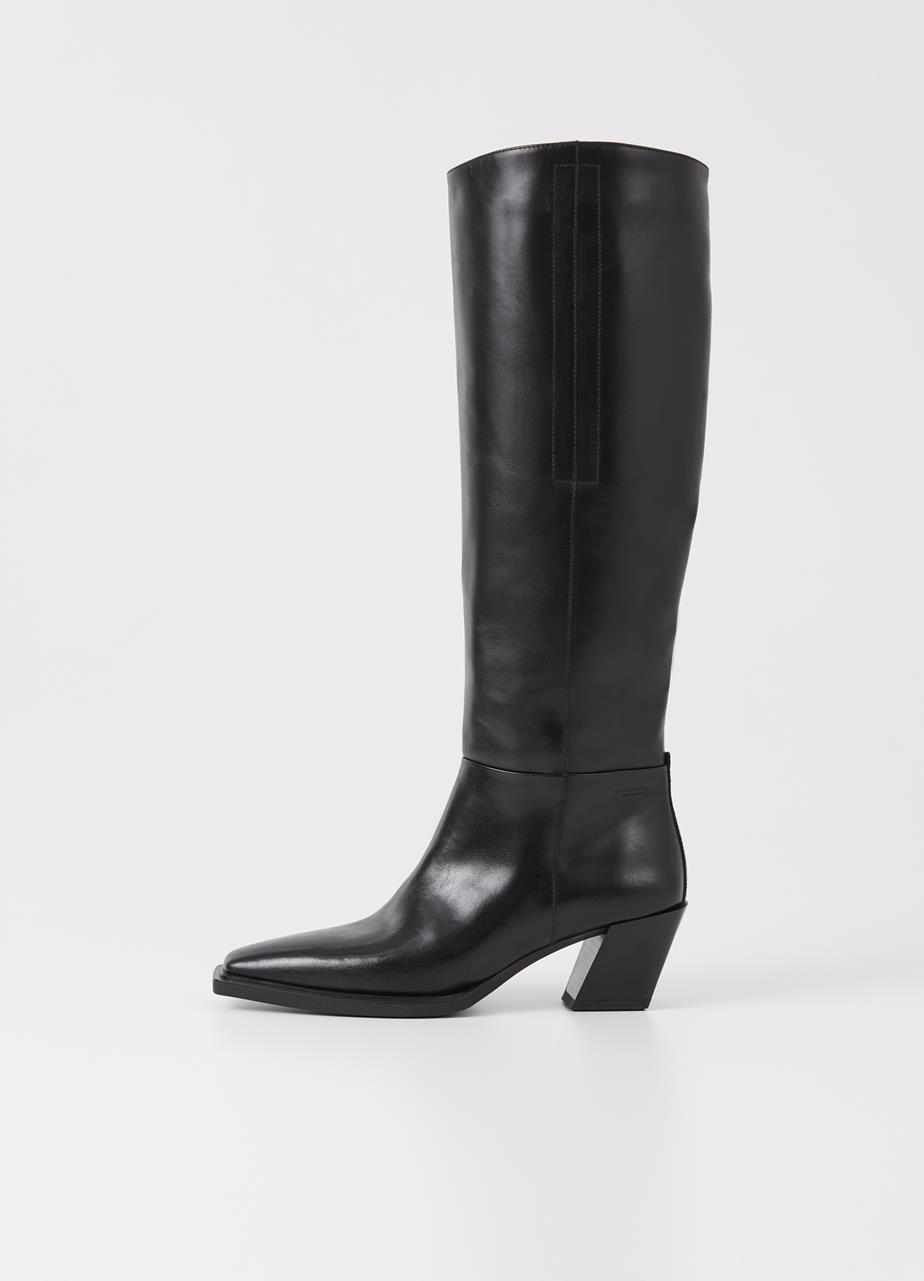 Alina tall boots Black leather