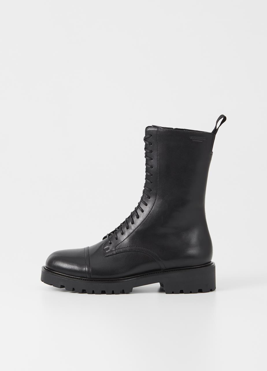 Kenova botas Preto couro