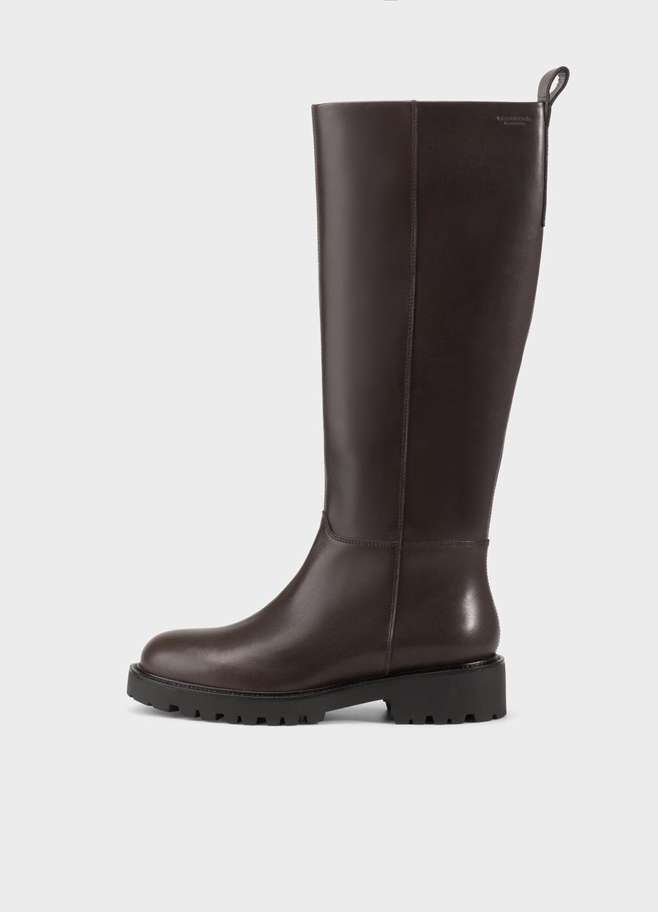 Kenova tall boots DARK BROWN LEATHER