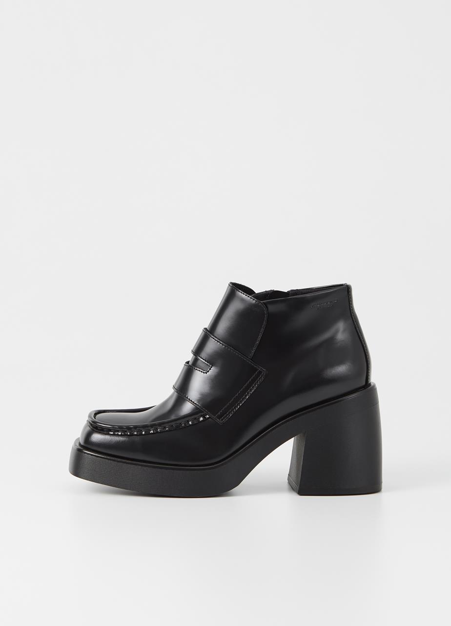 Brooke boots Black polished leather