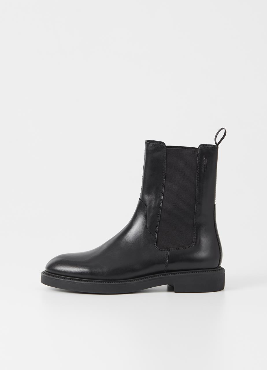 Alex w boots Black leather