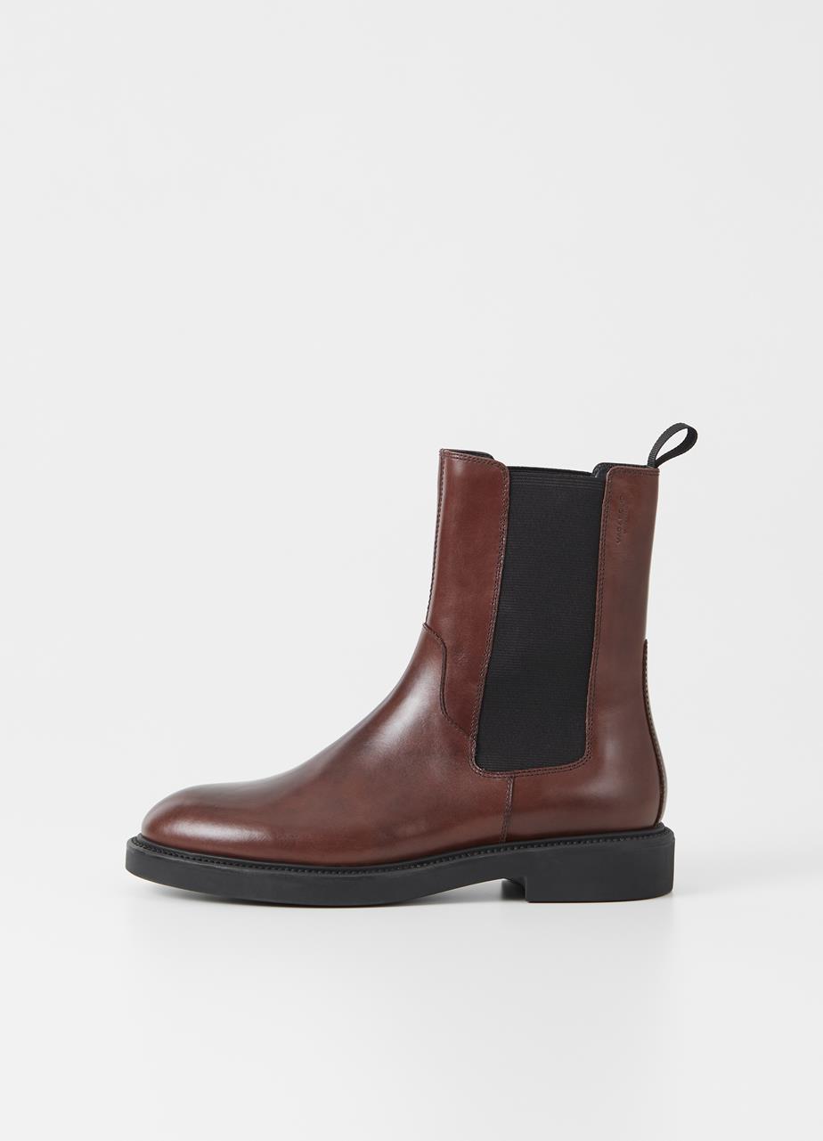 Alex w boots Brown leather
