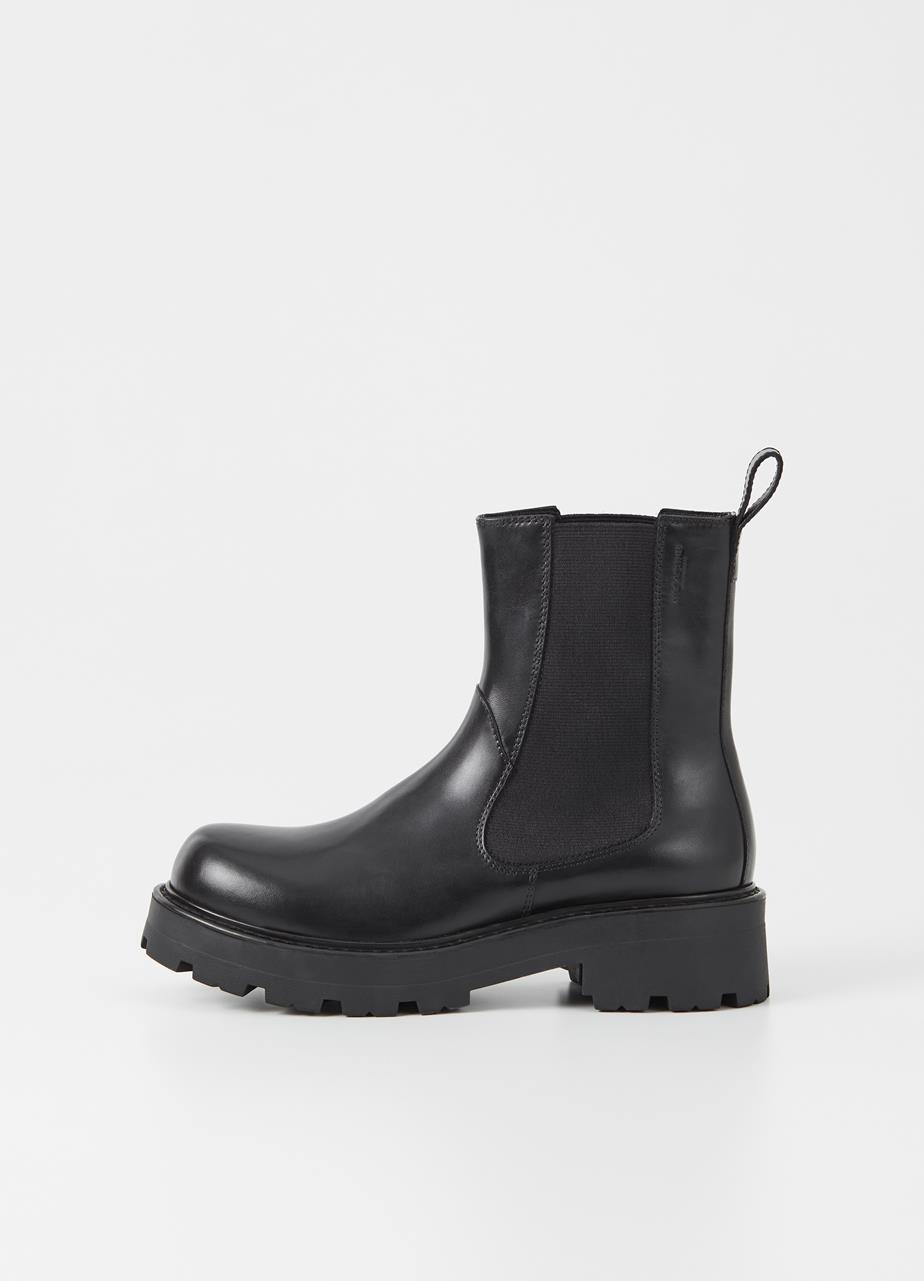 Cosmo 2.0 botas Negro cuero