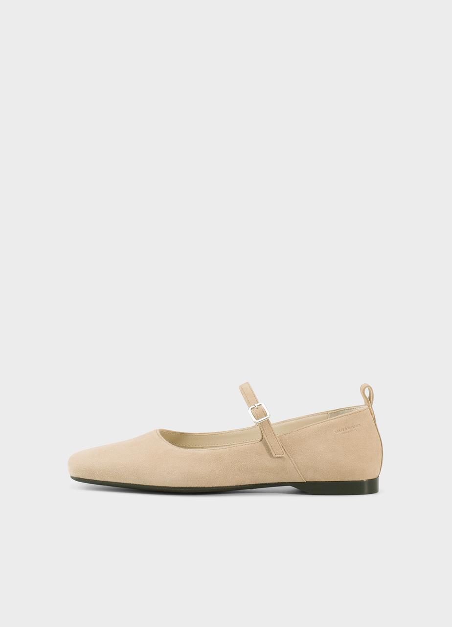 Delia Beige, Suede