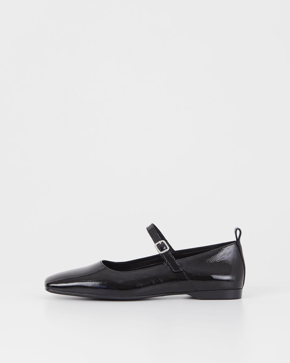 Delia ballet flats Black, Patent Leather