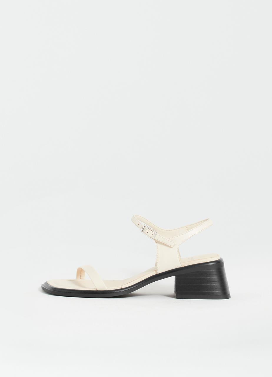 Ines sandals Off White leather