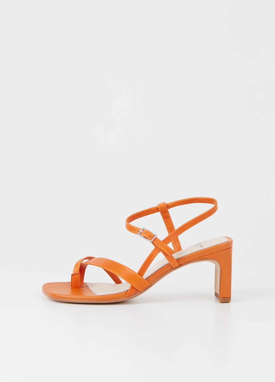 Luisa sandaler Orange læder
