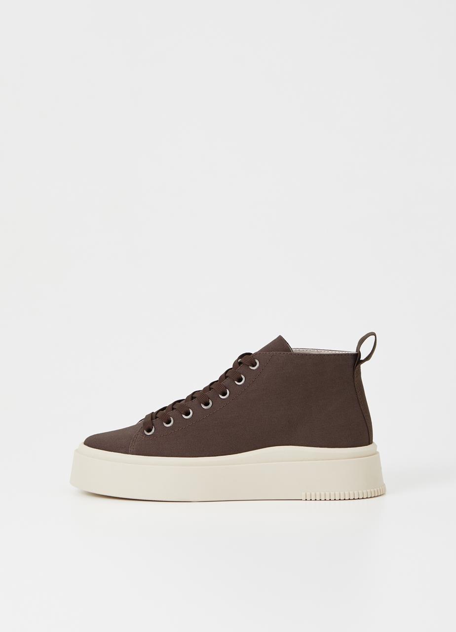 Stacy sneakers Dark Brown textile