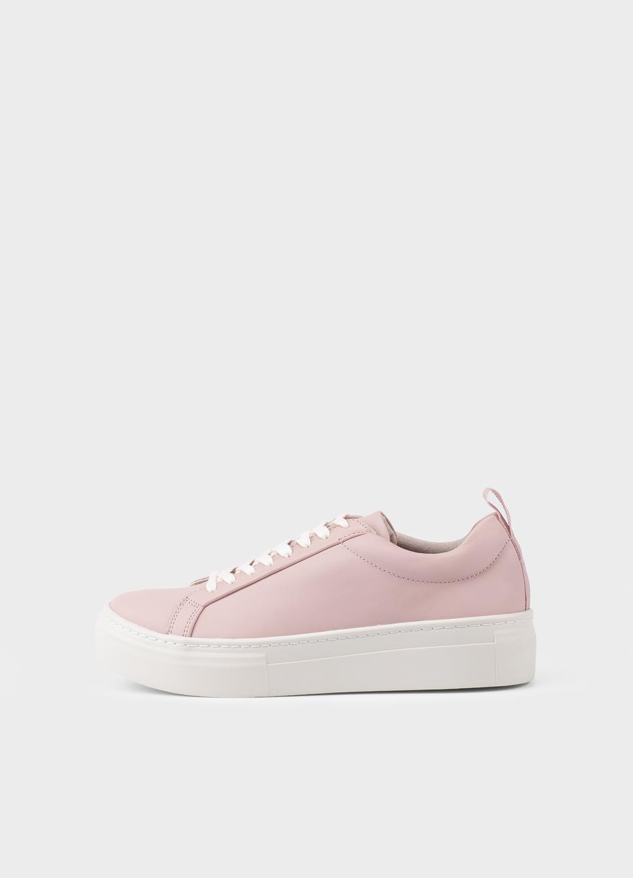 Zoe platform sneakers Light Pink leather