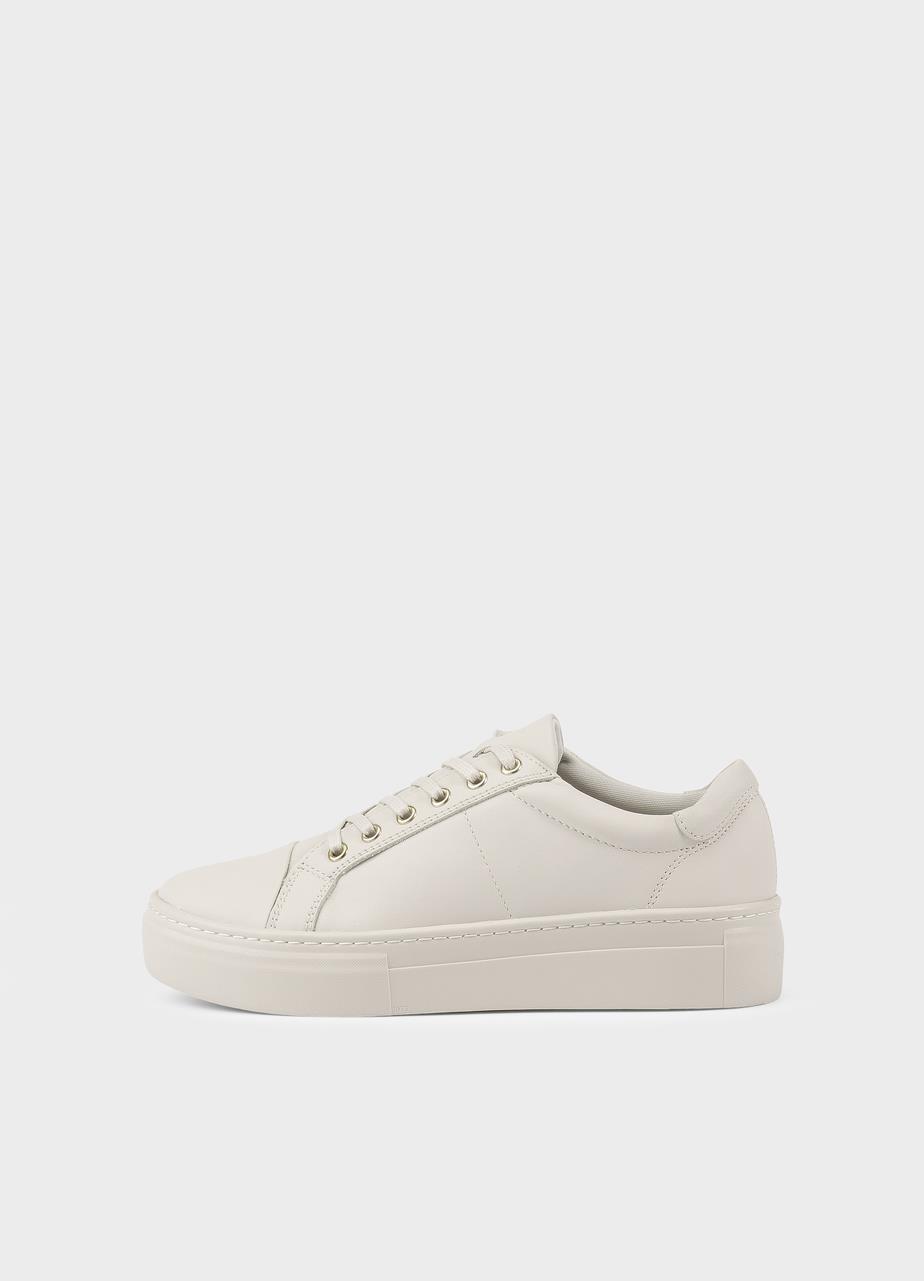 Zoe platform sneakers Off-White leather