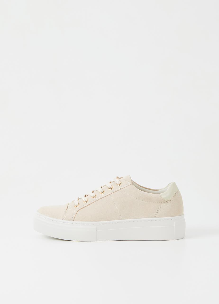 Zoe platform sneakers Off-White suede