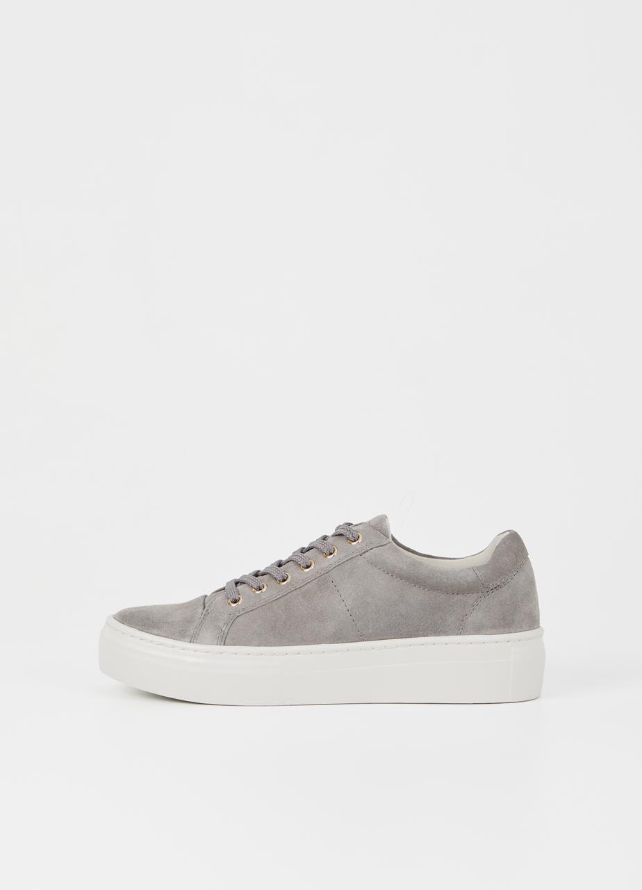 Zoe platform zapatillas Gris ante