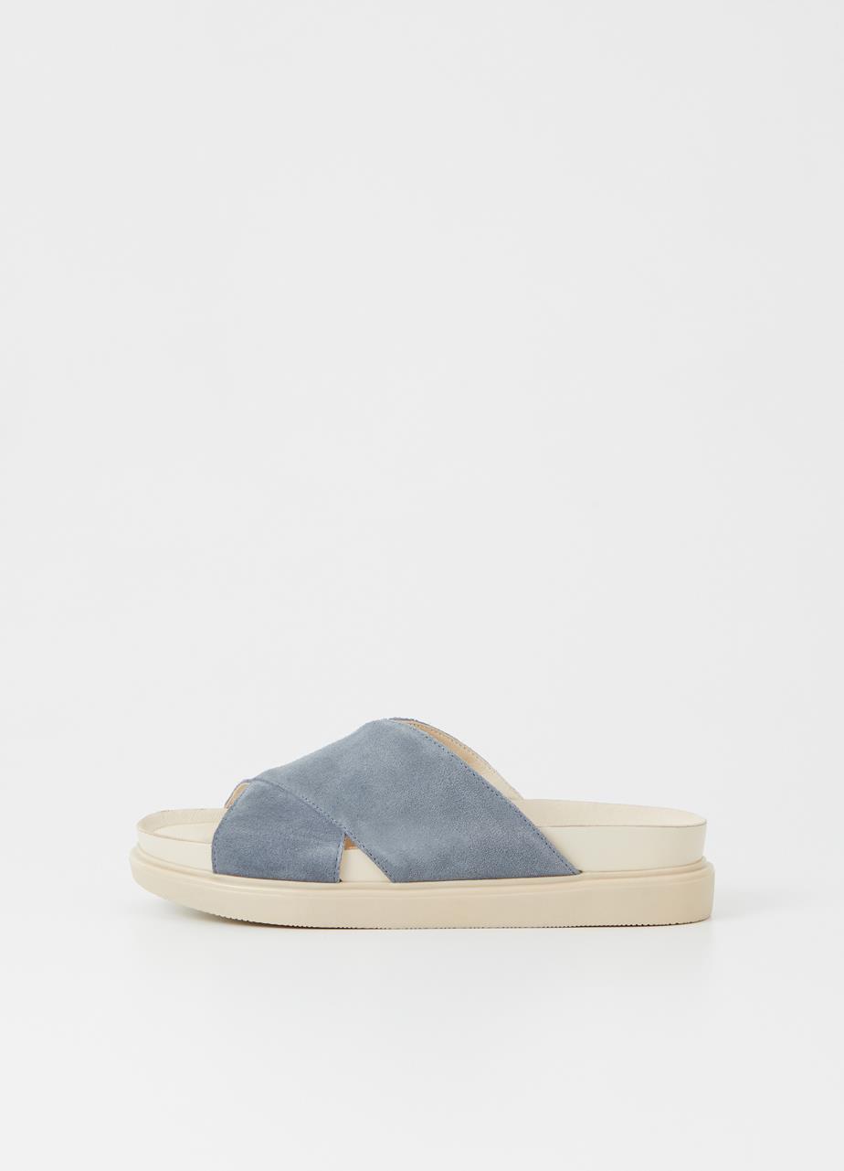 Erin sandaler Blå mocka