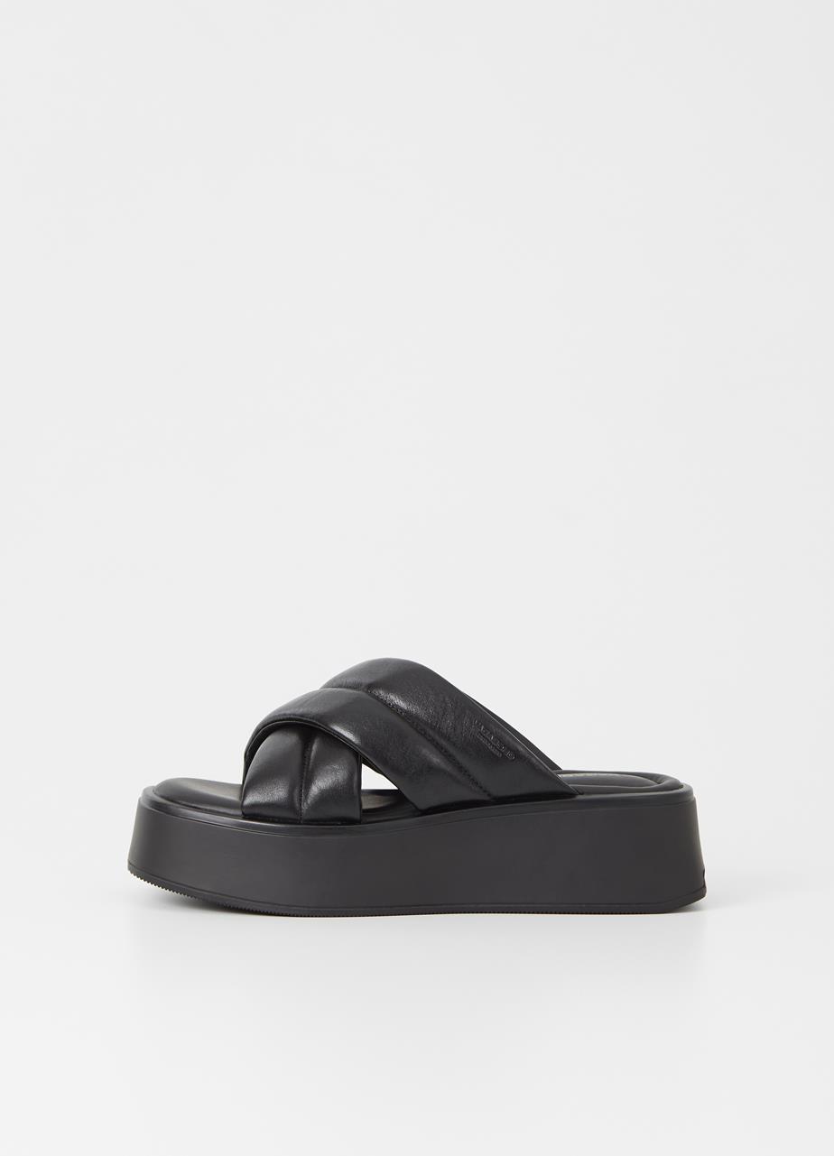 Courtney sandales Noir cuir