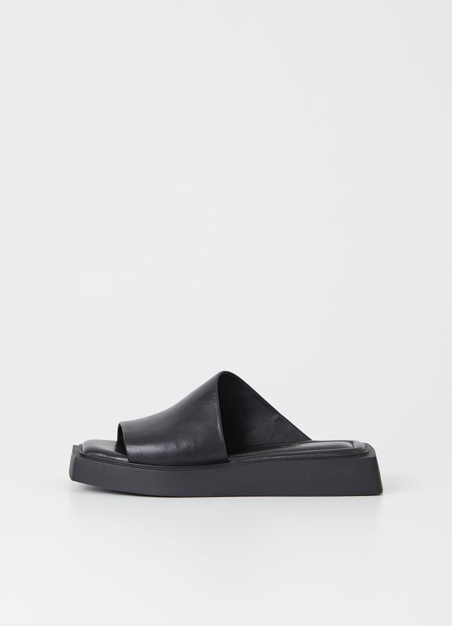 Evy sandals Black leather