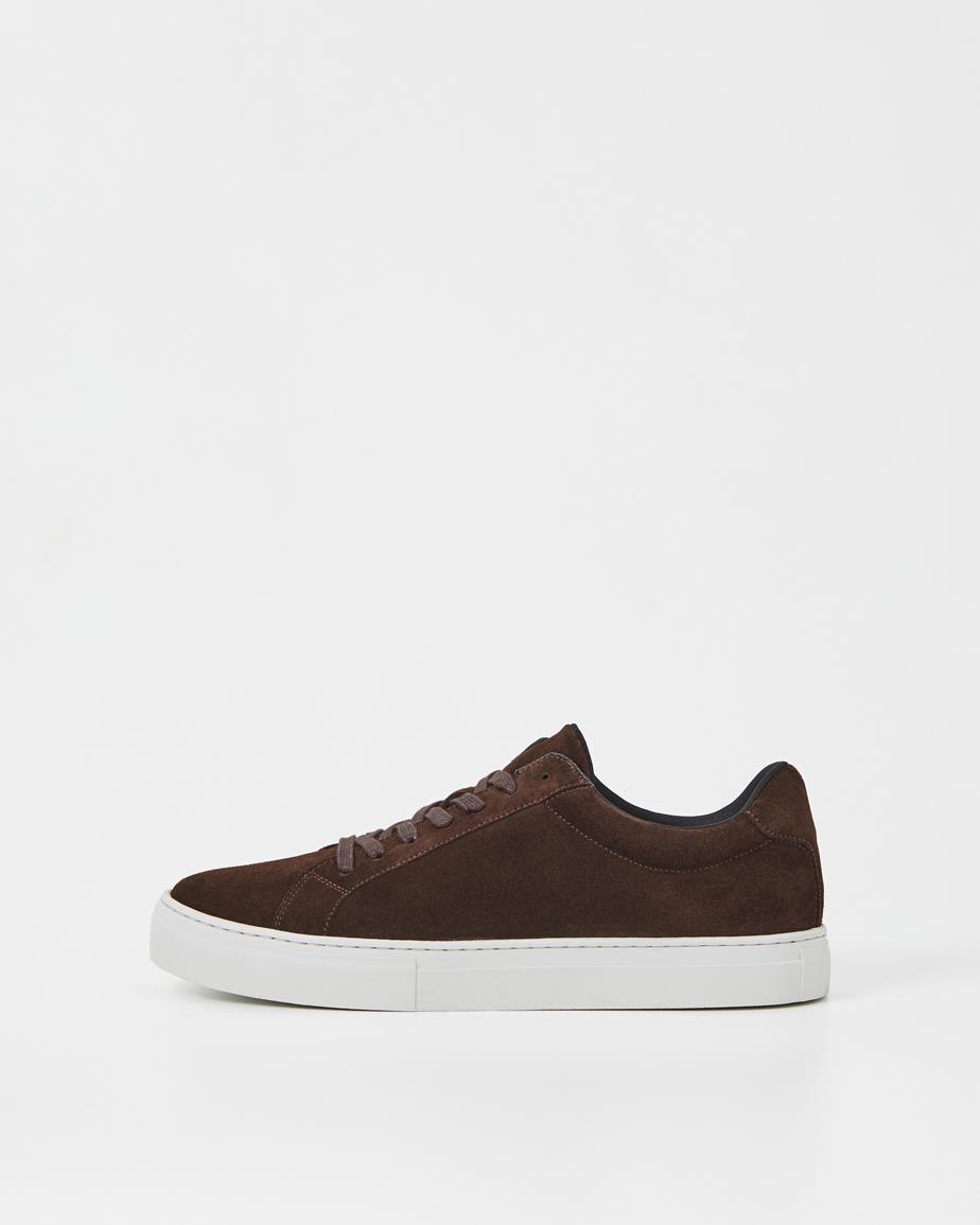 Paul 2.0 sneaker Dunkelbraun, Veloursleder