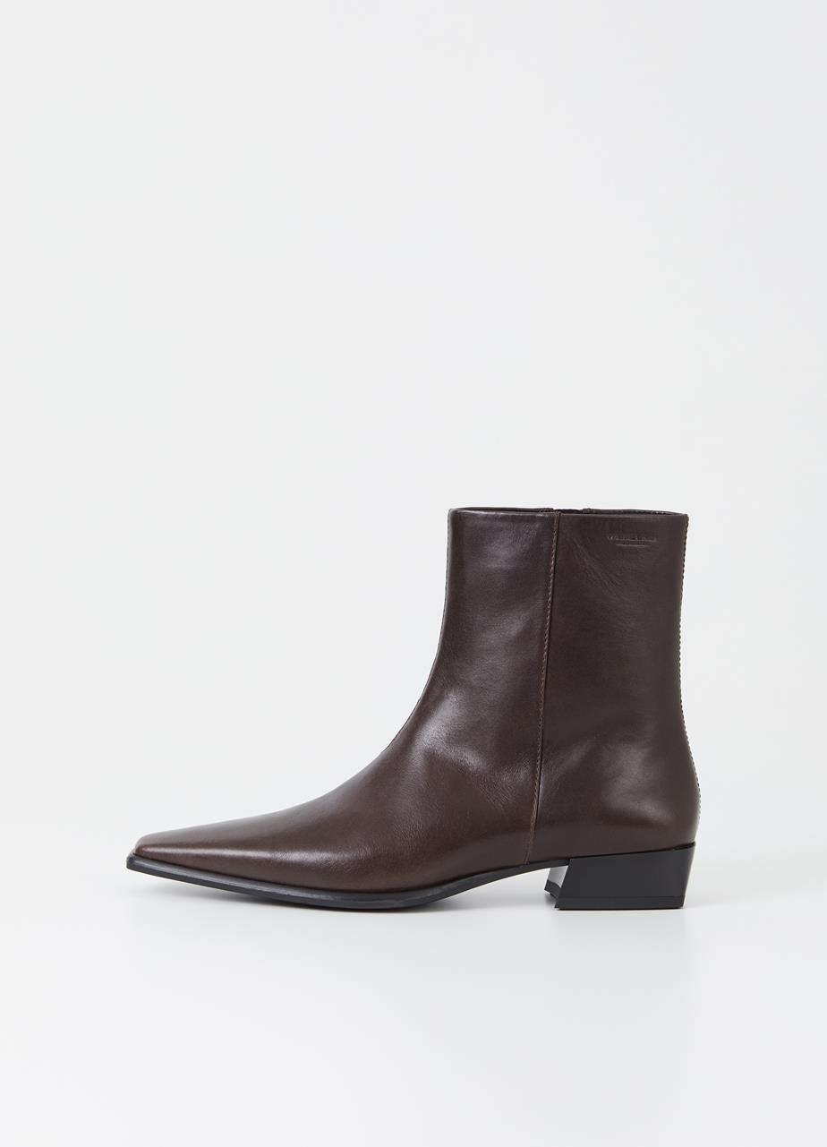 Nella boots Dark Brown leather