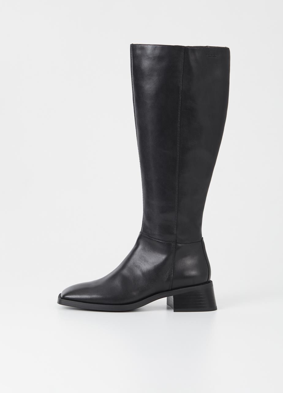 Blanca bottes hautes NOIR CUIR