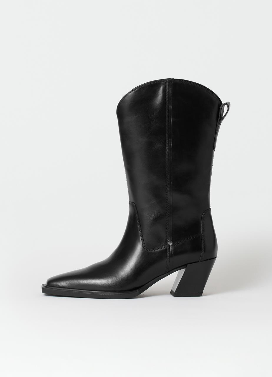 Alina tall boots Black leather