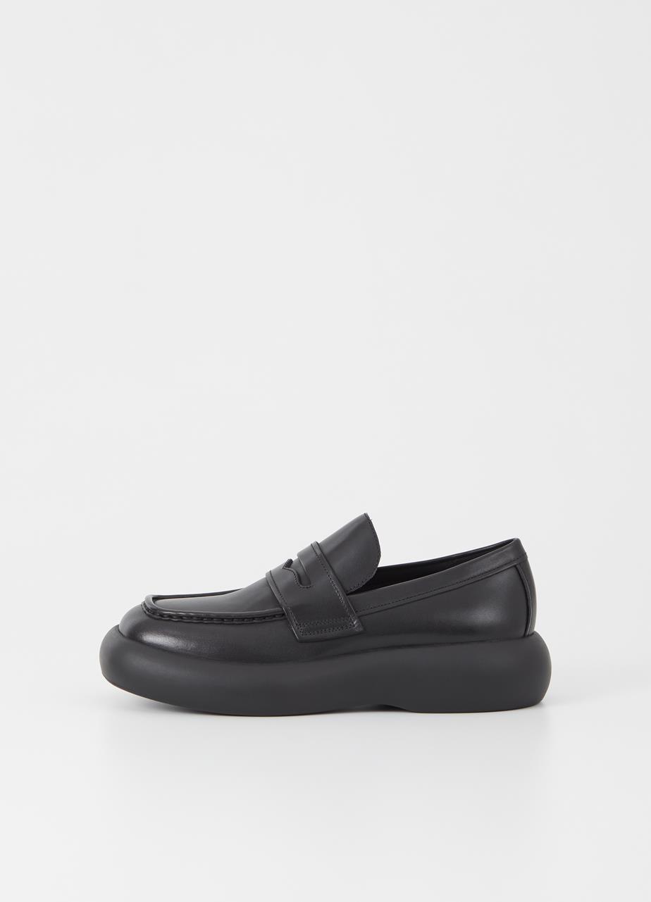 Janick loafer Black leather
