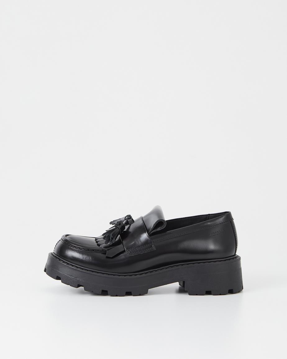 Cosmo 2.0 loafersy Czarny, Skóra Licowa