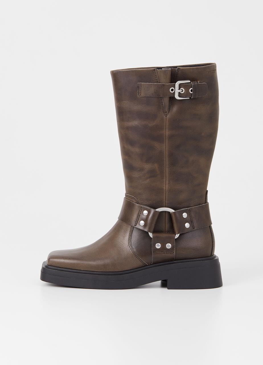 Eyra tall boots Brown oıly nubuck