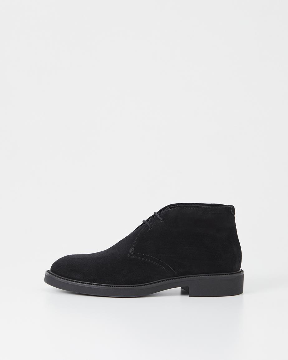Alex m stiefel Schwarzes, Veloursleder