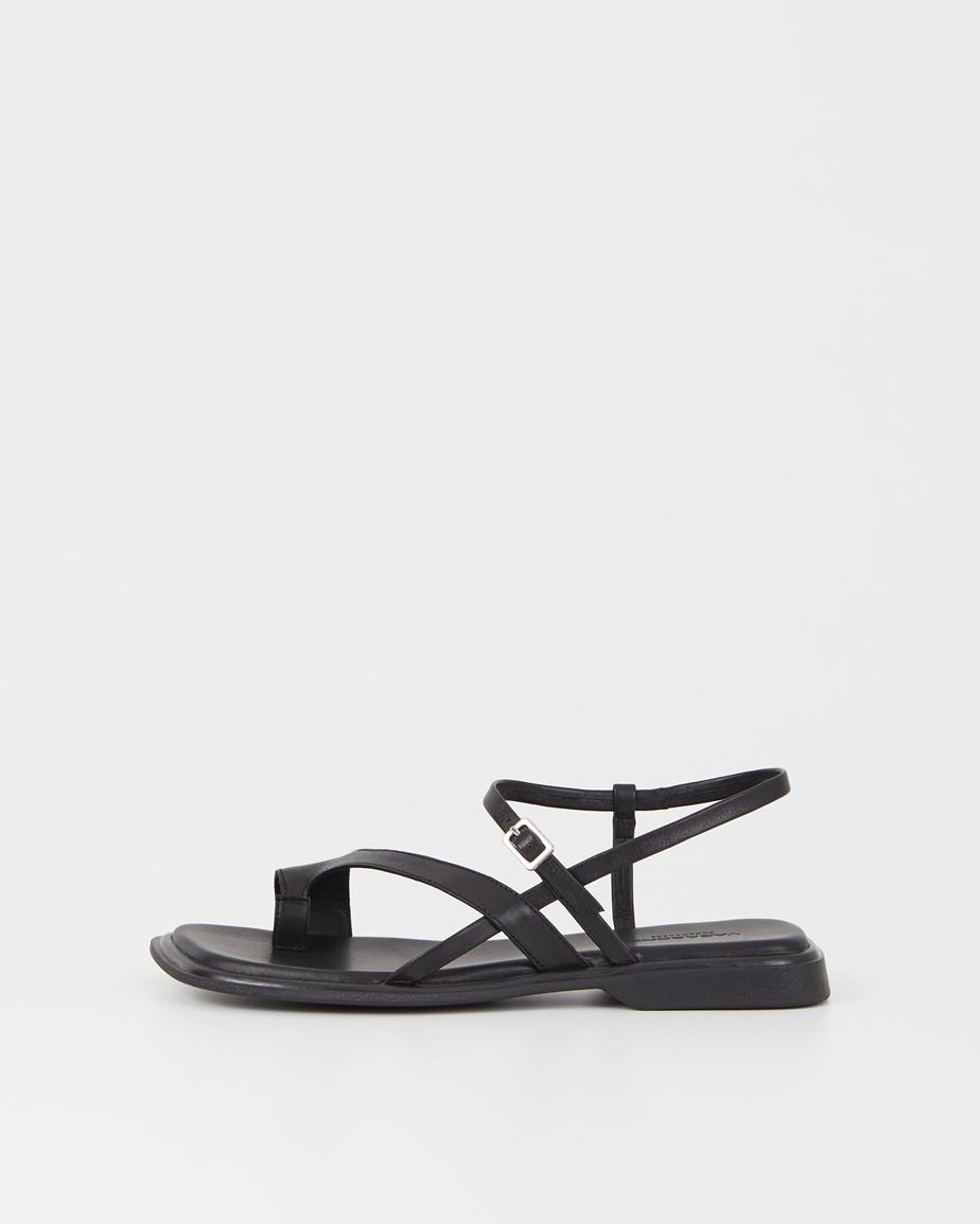 Izzy sandaler Svart, Skinn