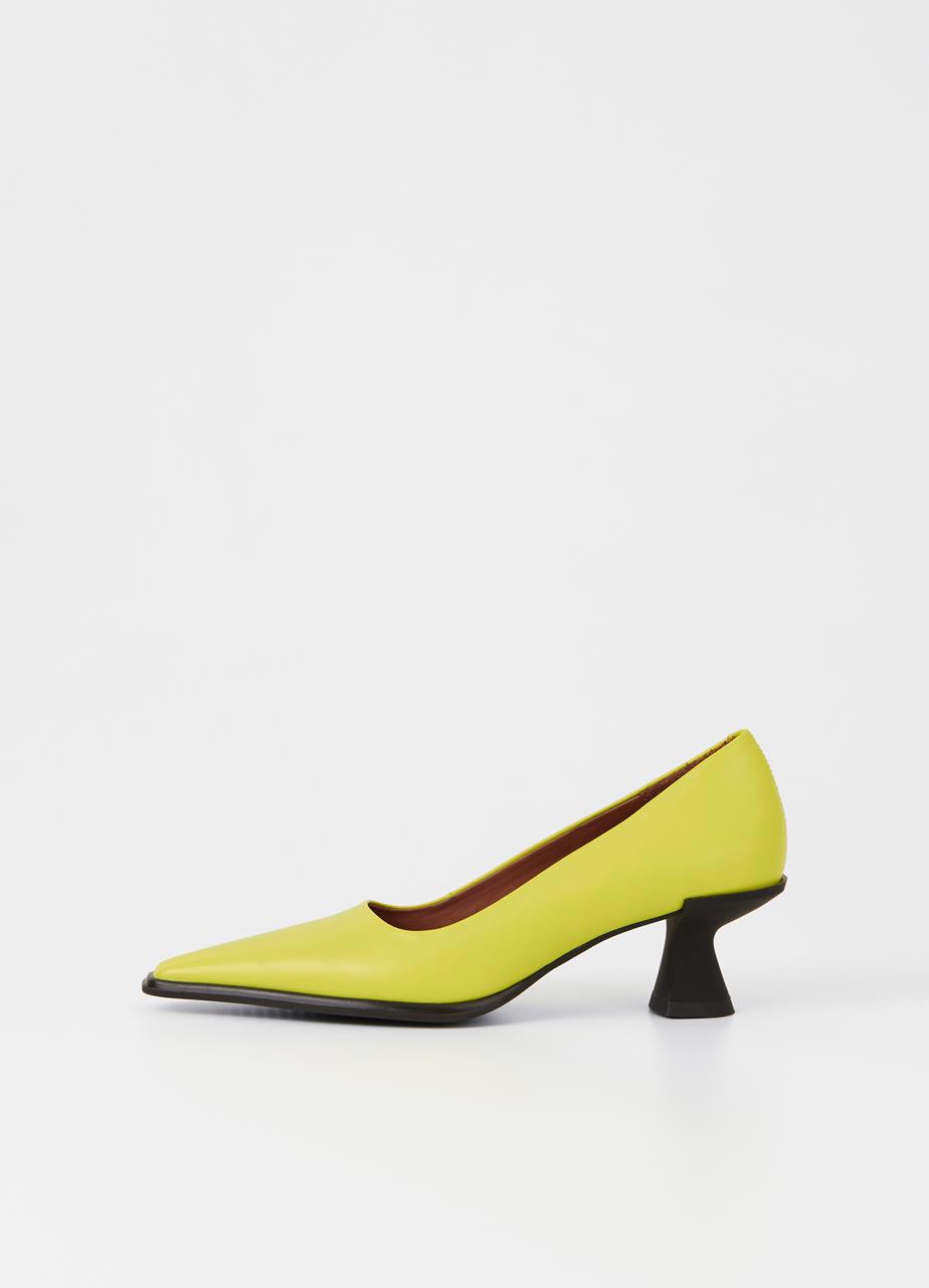Tilly pumps Light Green leather