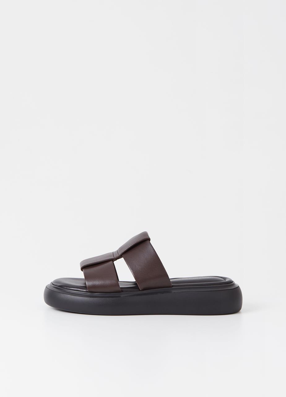 Blenda sandals Dark Brown leather