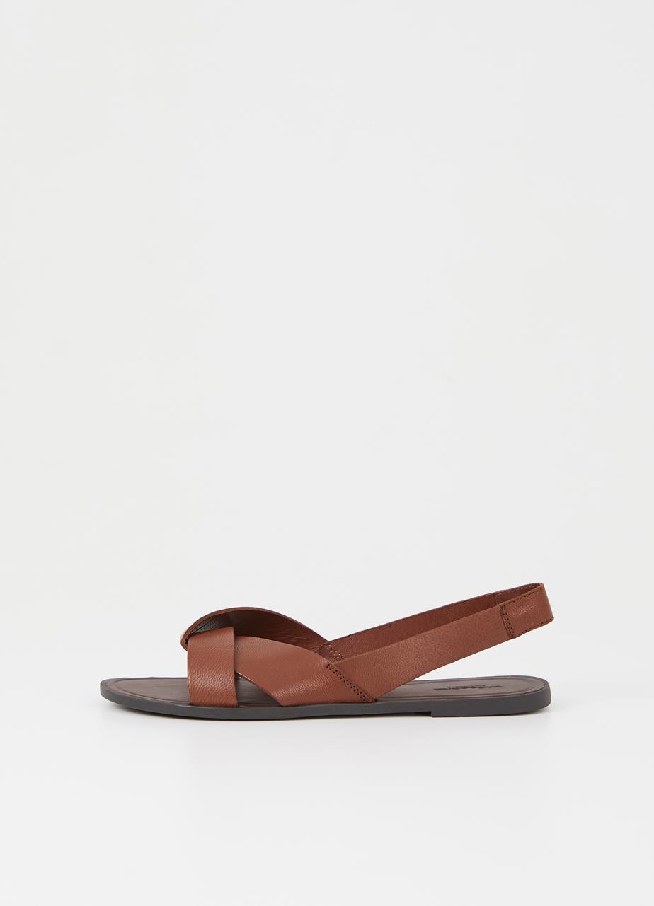 Tia 2.0 sandals Brown leather