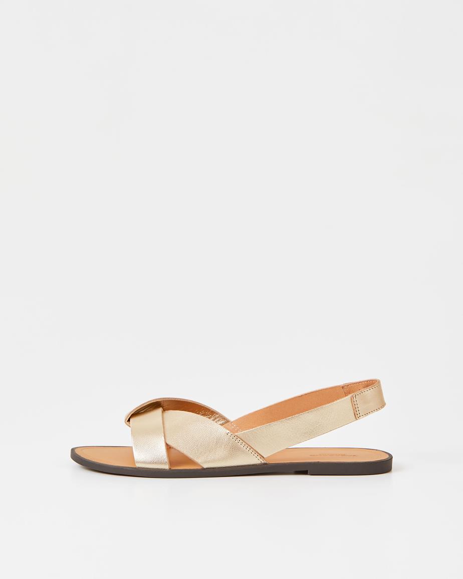 Tia 2.0 sandaler Guld, Metallfärgat Skinn