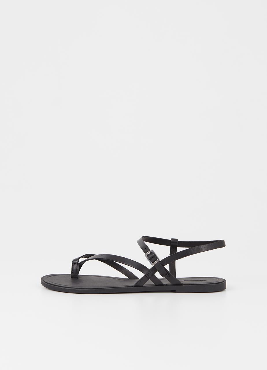 Tia 2.0 sandals Black leather