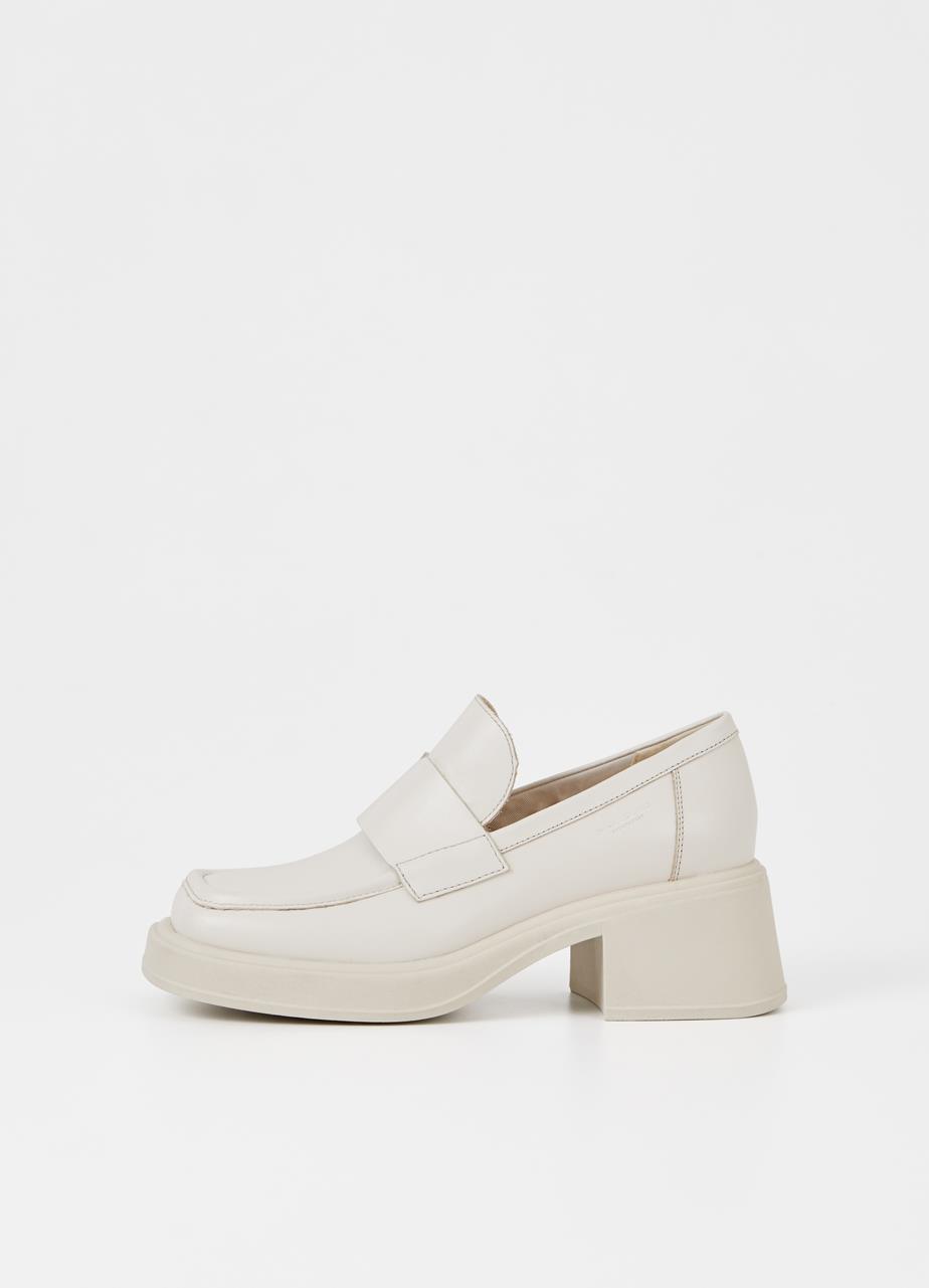 Dorah loafer Off-White leather