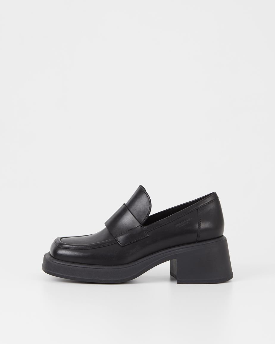 Dorah loafers Black, Leather