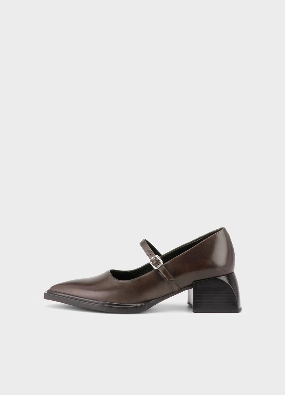 Vivian pumps Grey, Brush-Off Leather
