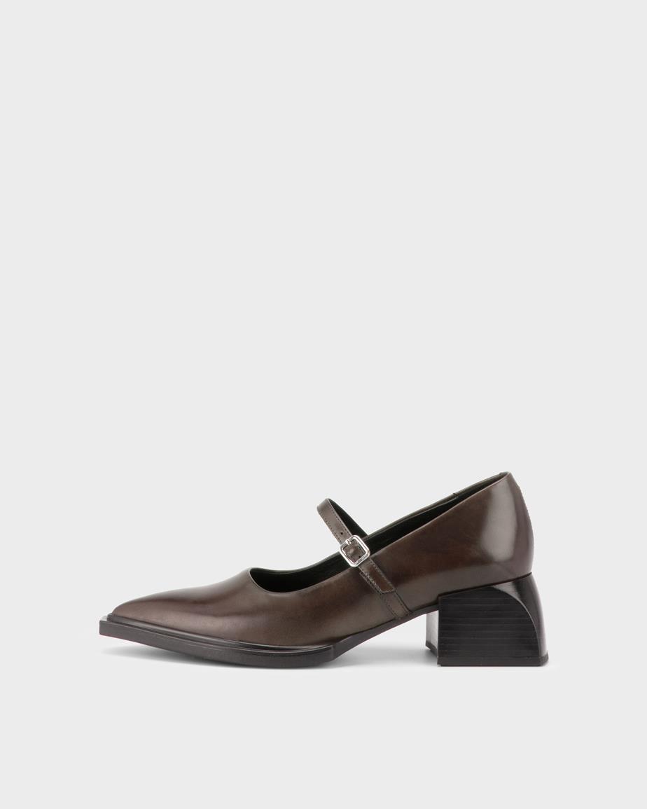 Vivian pumps Grey, Brush-Off Leather