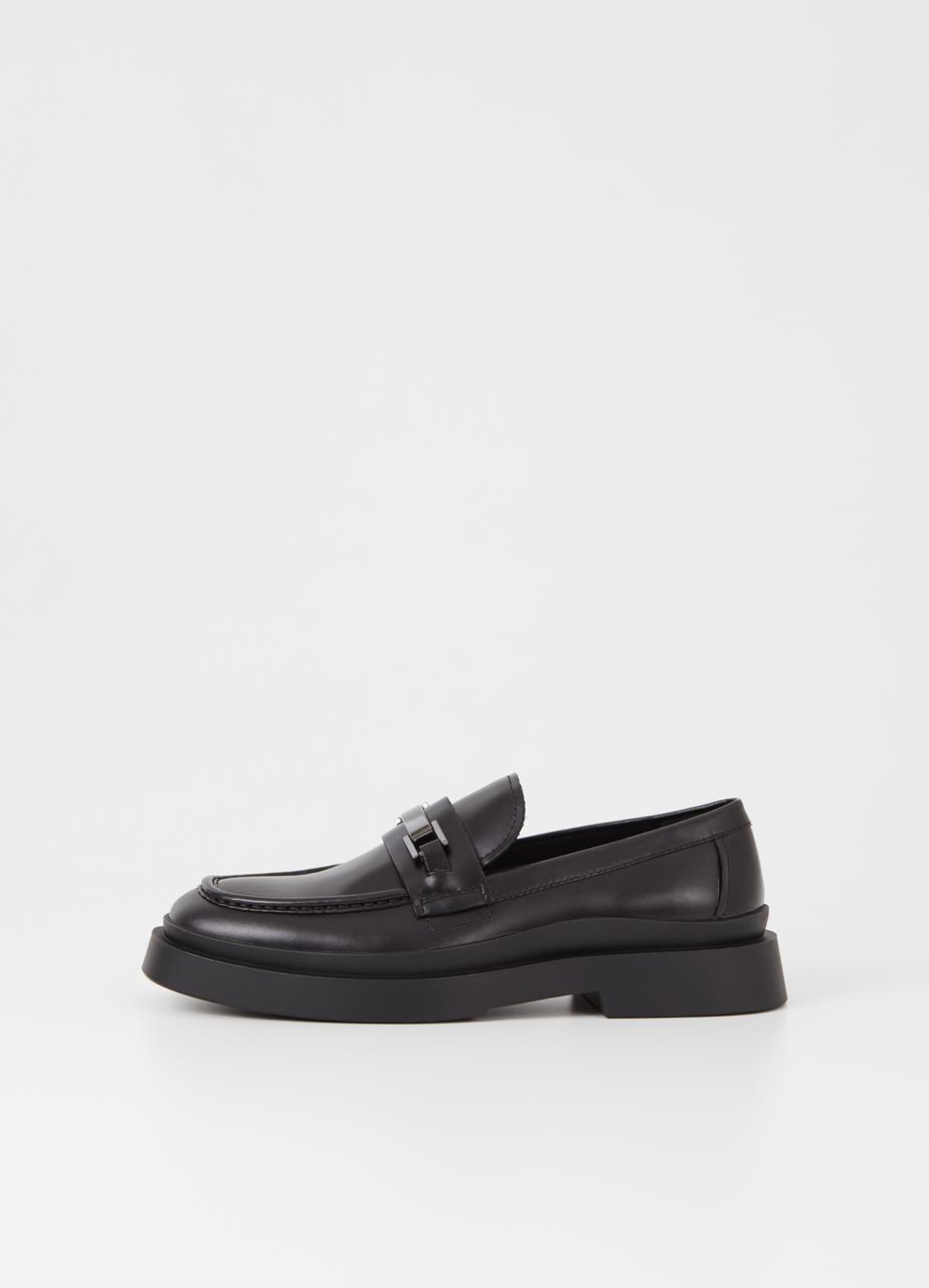 Mike loafer Black leather