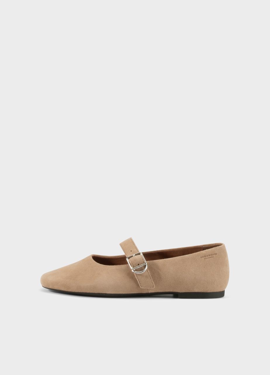 Jolin ballet flats LIGHT BROWN SUEDE