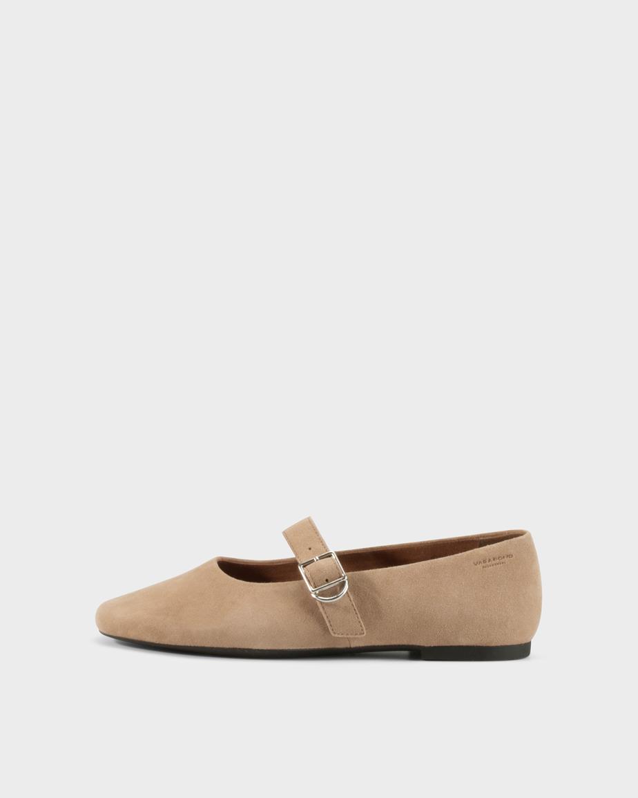 Jolin ballet flats Light Brown, Suede