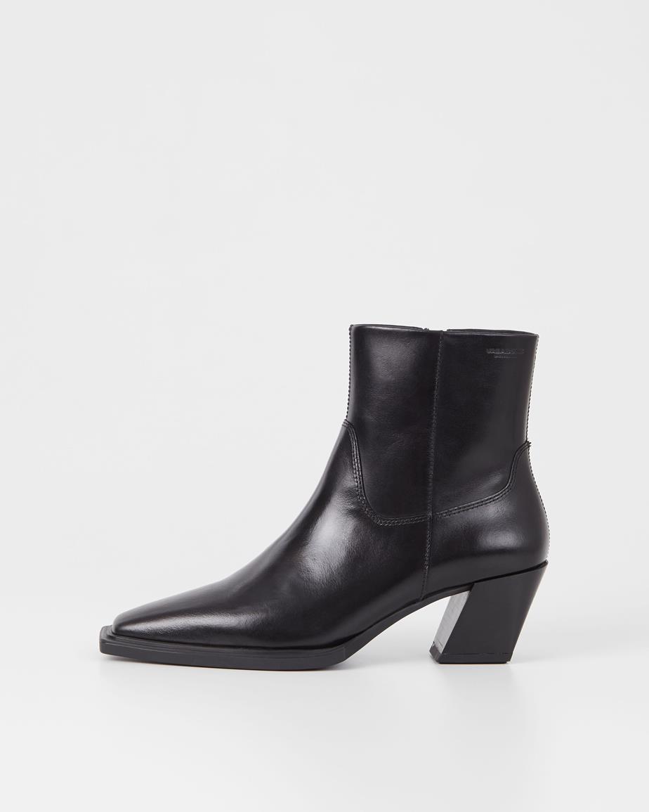 Alina stiefeletten Schwarzes, Leder