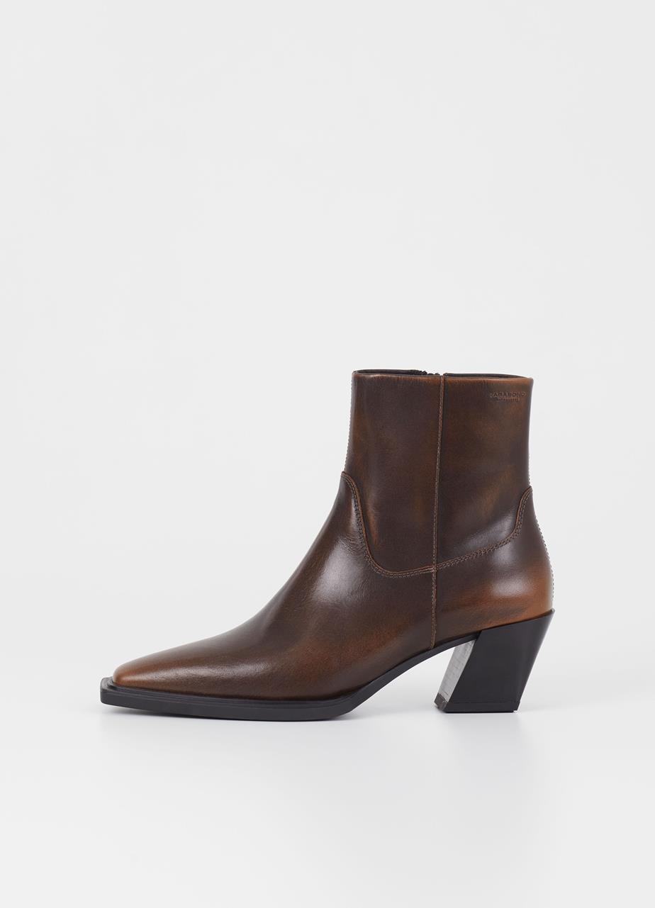 Alına boots Brown brush-off leather
