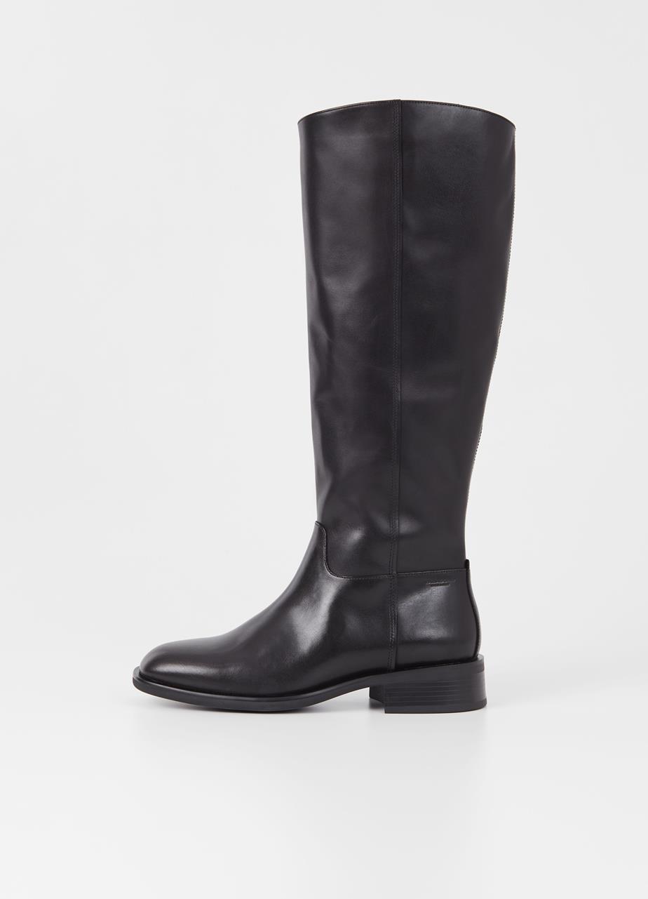 Sheıla tall boots Black leather