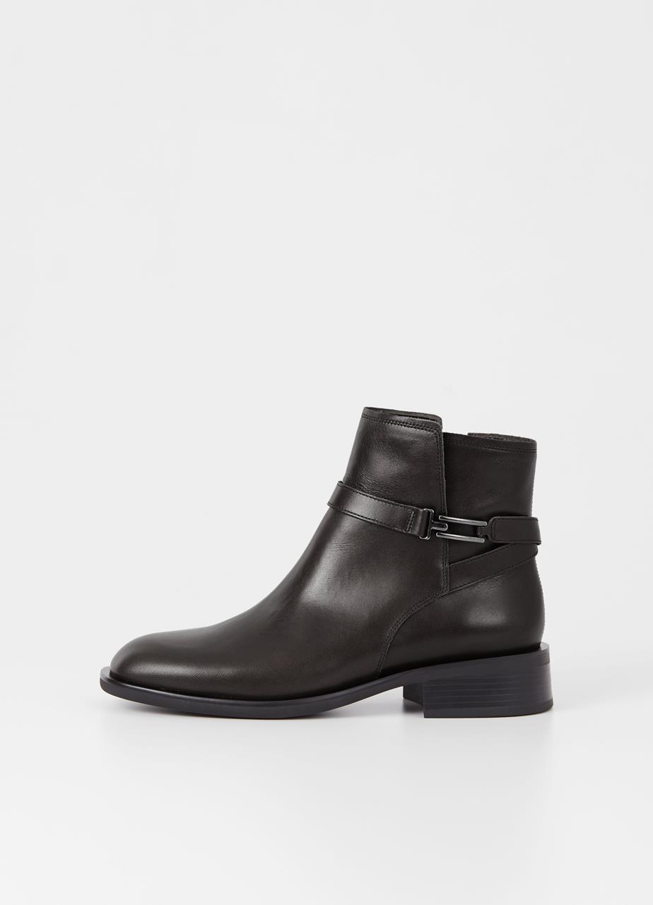 Sheila bottes Noir cuir