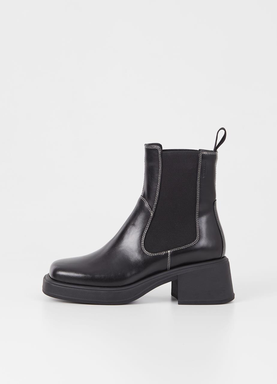 Dorah bottes Noir cuir