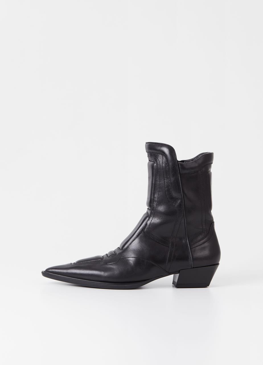 Cassie boots Svart skinn